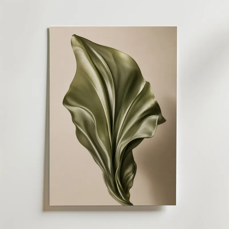 Velvet Leaf Curl Poster - Skaffa nu