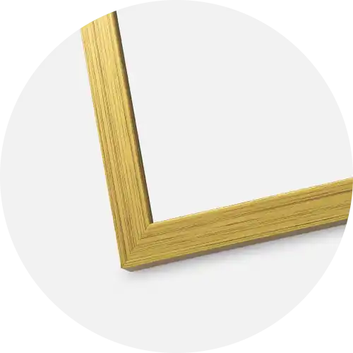 Precis inkommet - Ram Edsbyn Guld 15x21 cm (A5)